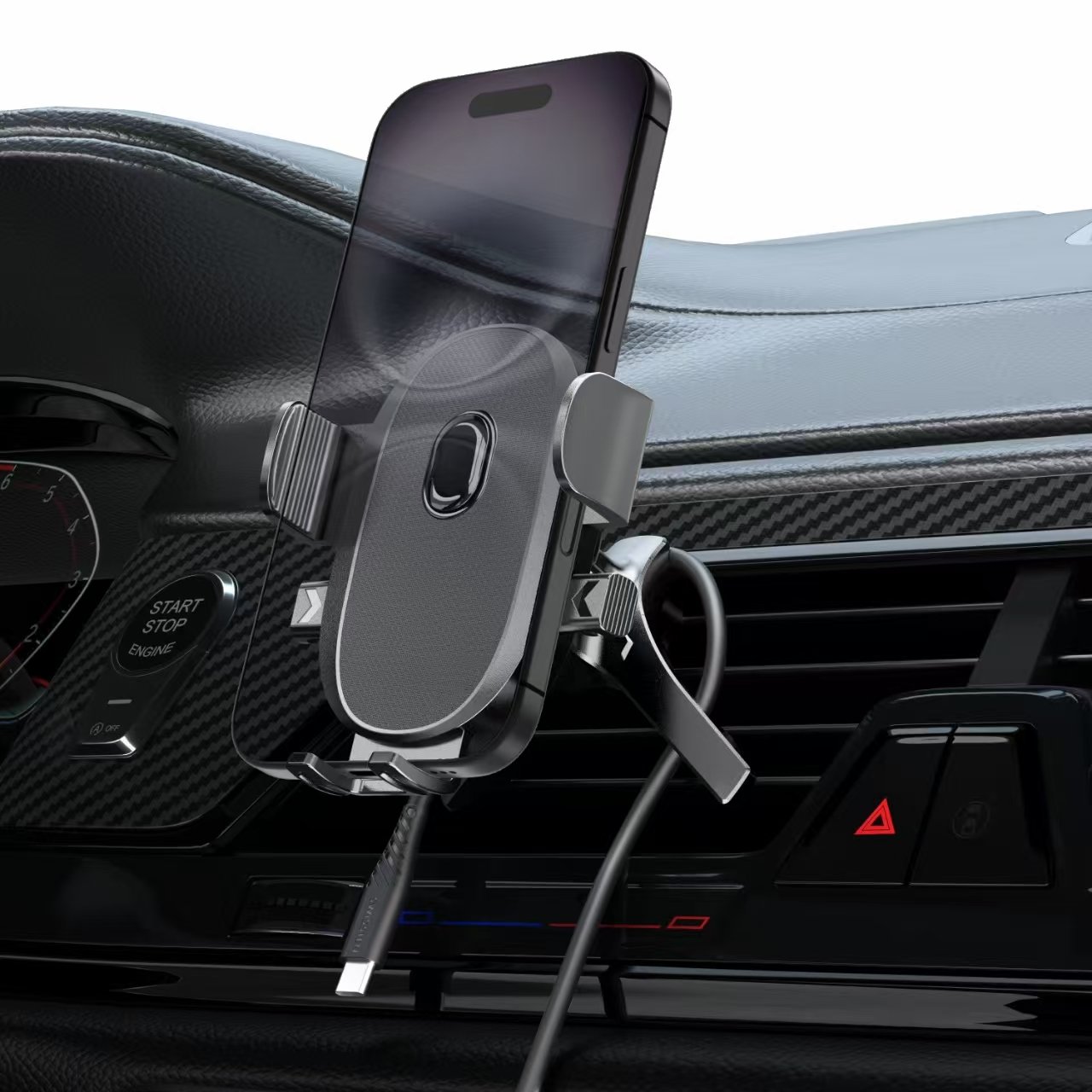 Air Vent One Touch Car Phone Holder TCC66 - Image 4