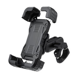 Motorcycle Phone Mount Holder - [Dual Vibration Dampener] TBH6