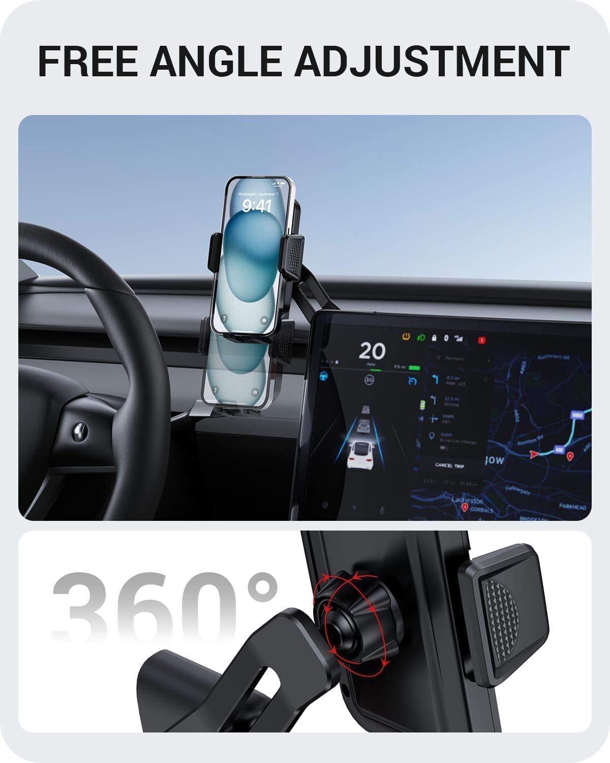 Universal Phone Holder for Tesla TCC42 - Image 5