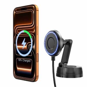 Magsafe Wireless Dual Pivot Dashboard Car Phone Mount TCW226