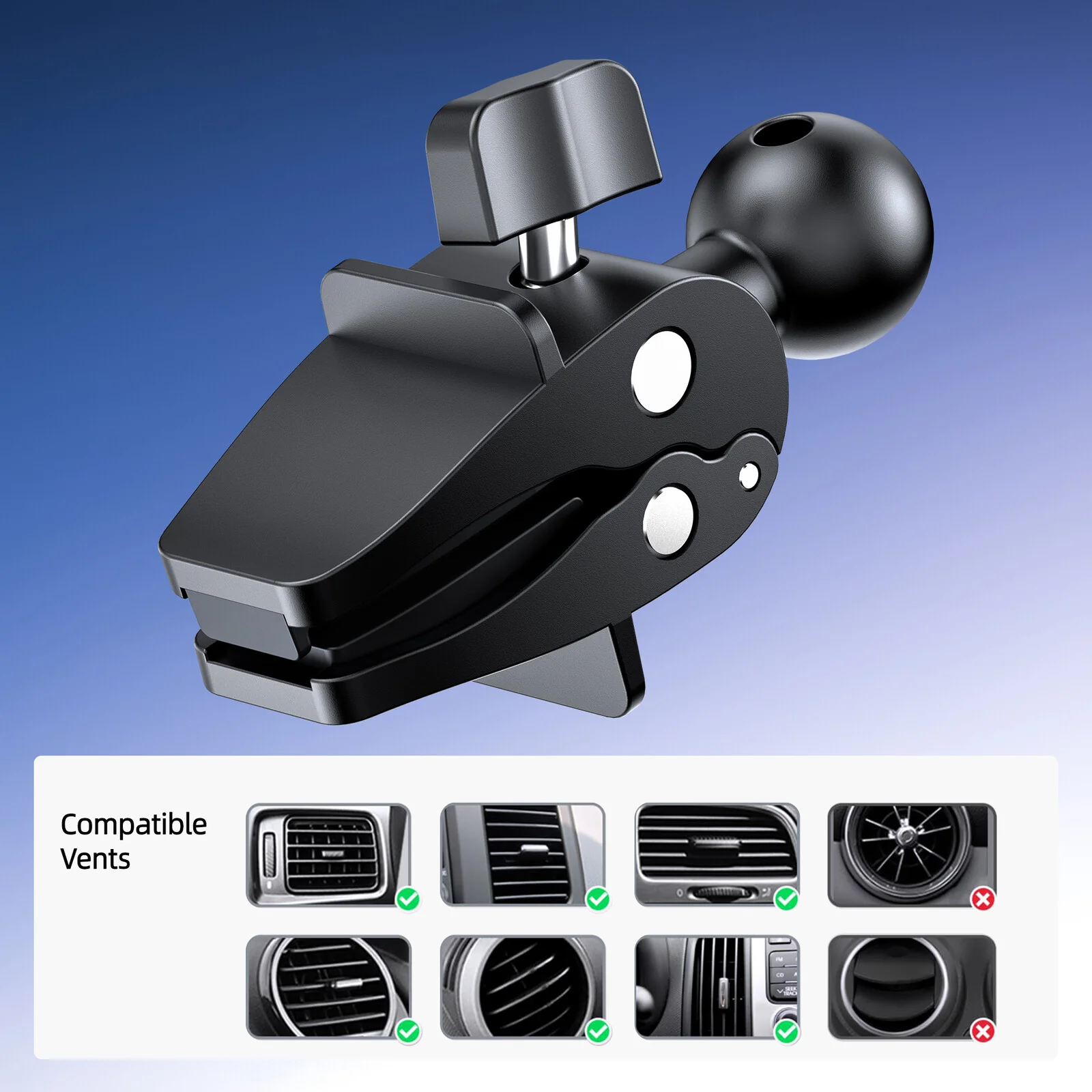 Universal ball head
